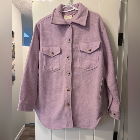 RD Style Jessica Shacket - lilac color - Picture 3 of 6